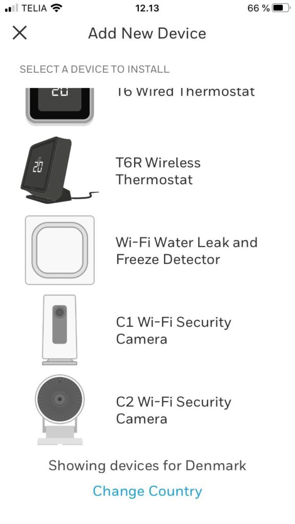 Honeywell Home C2 Wi-Fi Security Kamera