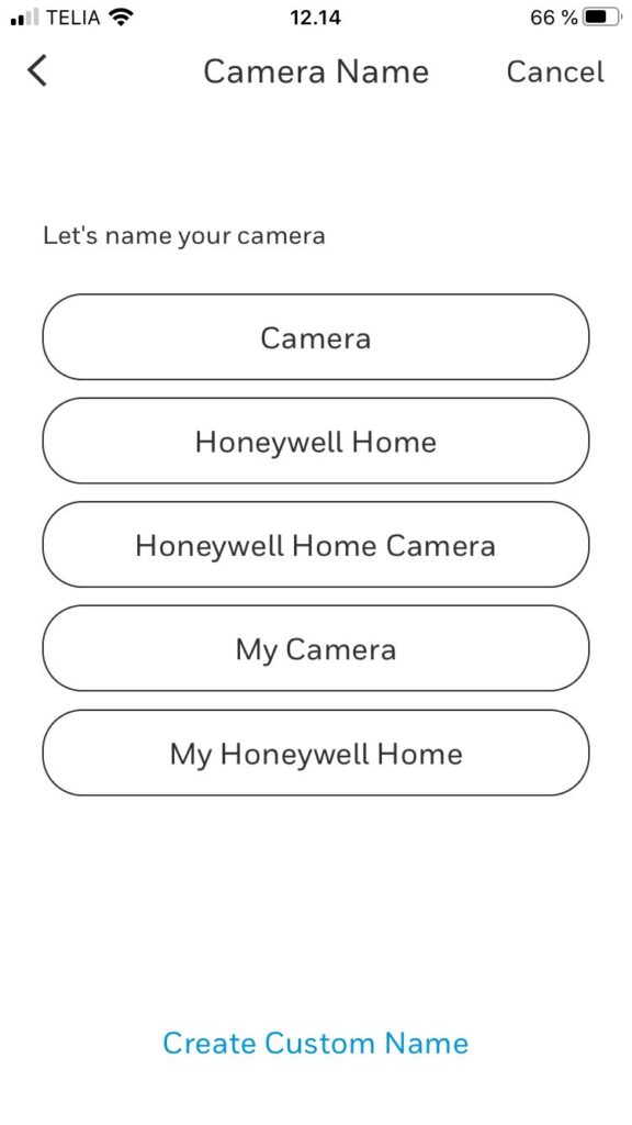 Honeywell Home C2 Wi-Fi Security Kamera