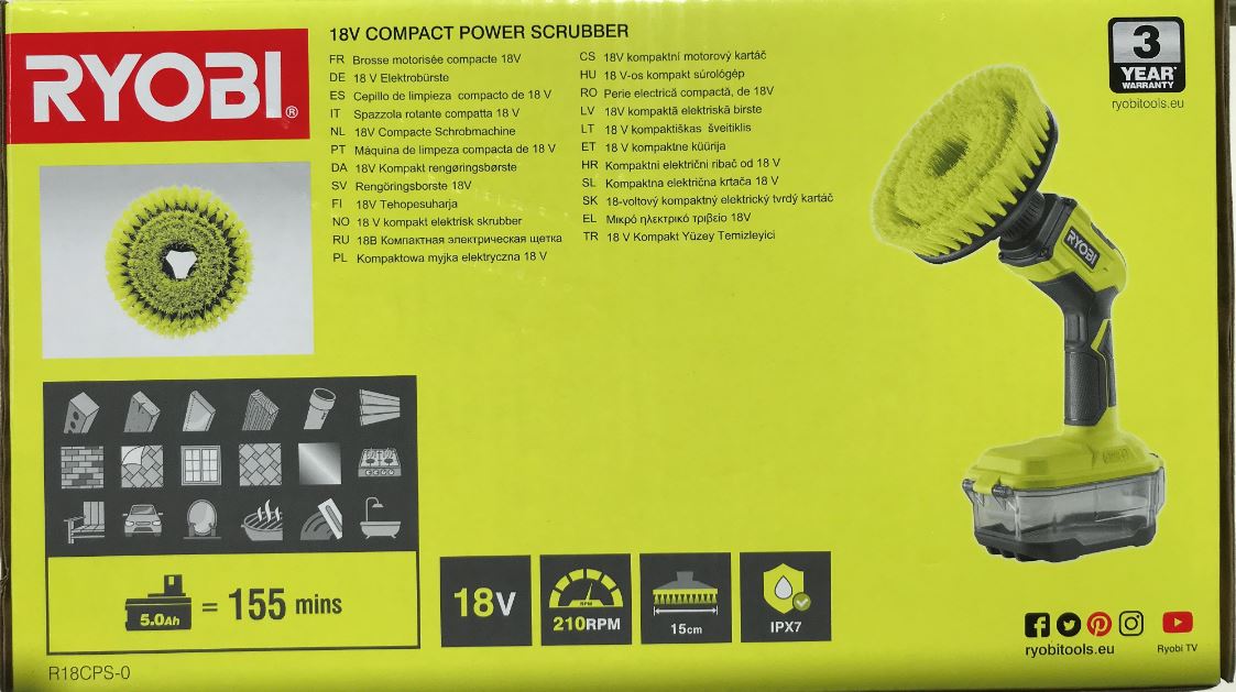 Ryobi Scrubbers