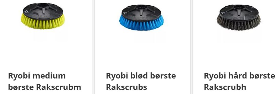 Ryobi Scrubbers