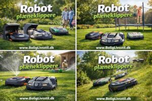 Robotplæneklippere i haveaktiviteter